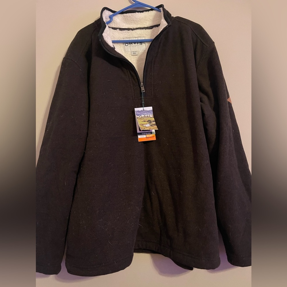Fuzzy Orvis Zip Up